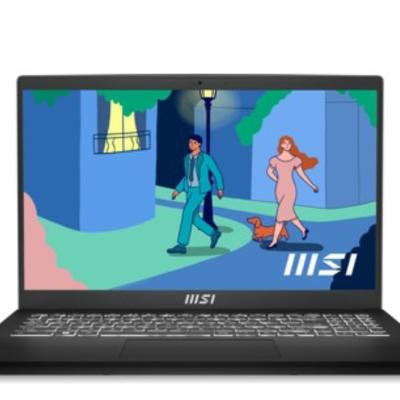 MSİ MODERN SIFIR KAPALI KUTU İ5/12  512 SSD 8 RAM 15.6 FHD EKRAN İSİKLİ KLAVYE